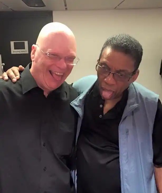 With Herbie Hancock